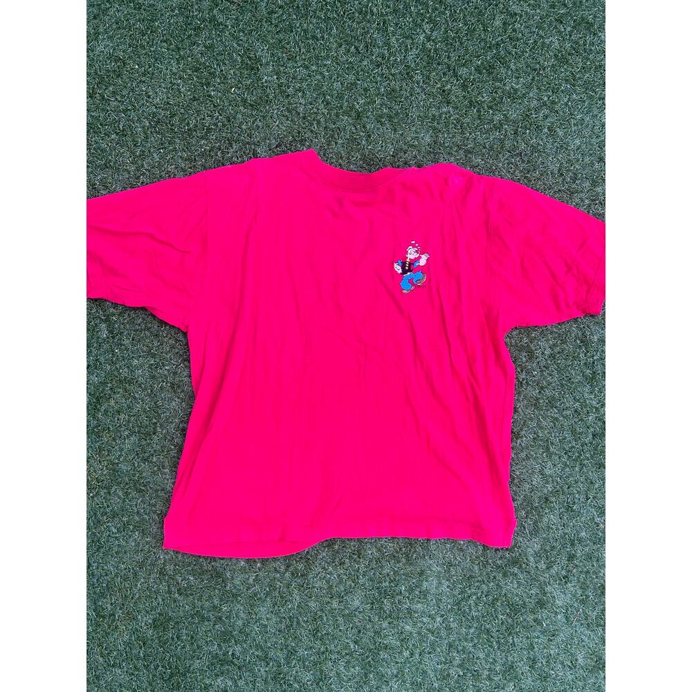90s Vintage Studio Grafix Popeye Red Tee – Size XL